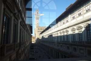 Vista dal verone degli Uffizi