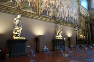 Sala dei Cinquecento sculture delle fatiche di Ercole