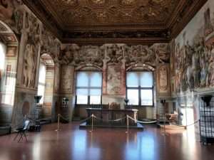 Sala delle Udienze nel quartiere dei Priori di Palazzo Vecchio