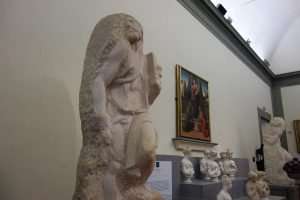 Prigioni di Michelangelo alla Galleria dell'Accademia Firenze