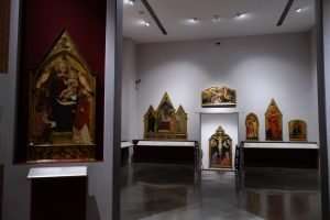 Sale del Gotico Fiorentino nell'Accademia