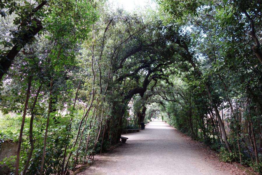 Giardino di Boboli cerchiata