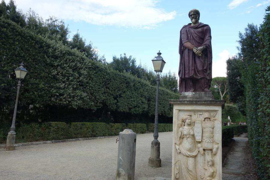 Statua dei daci al Boboli