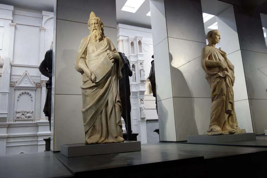 Statue del campanile di Giotto