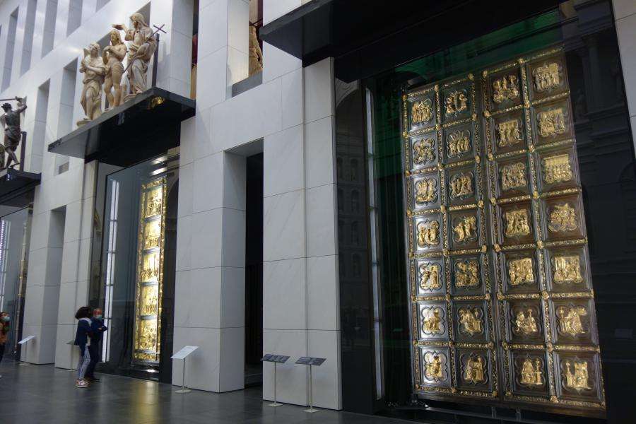 Porta nord del Battistero di Firenze
