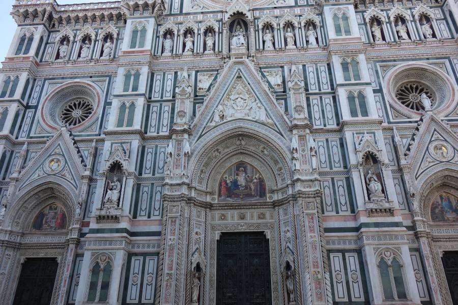 Facciata del duomo di Firenze