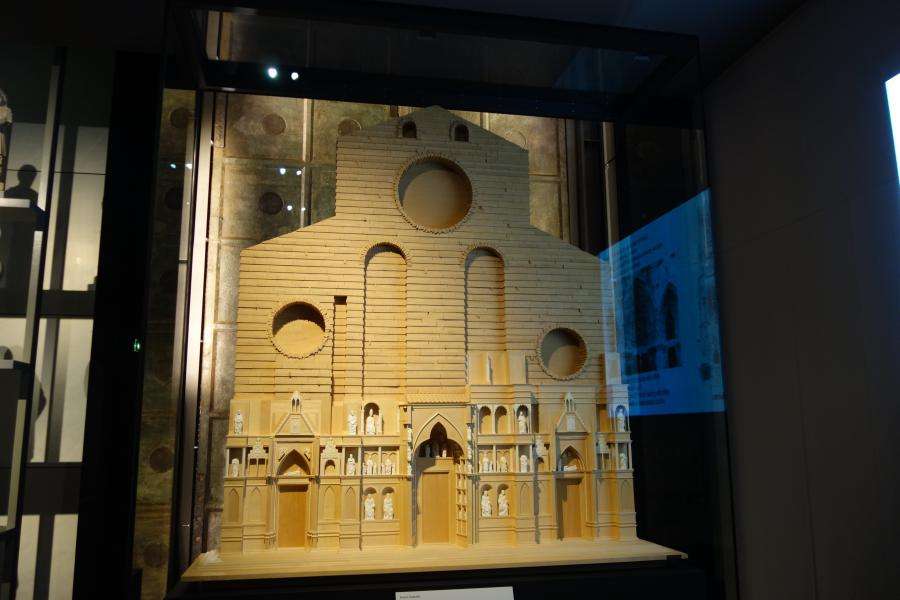 Facciata originale del duomo di Firenze