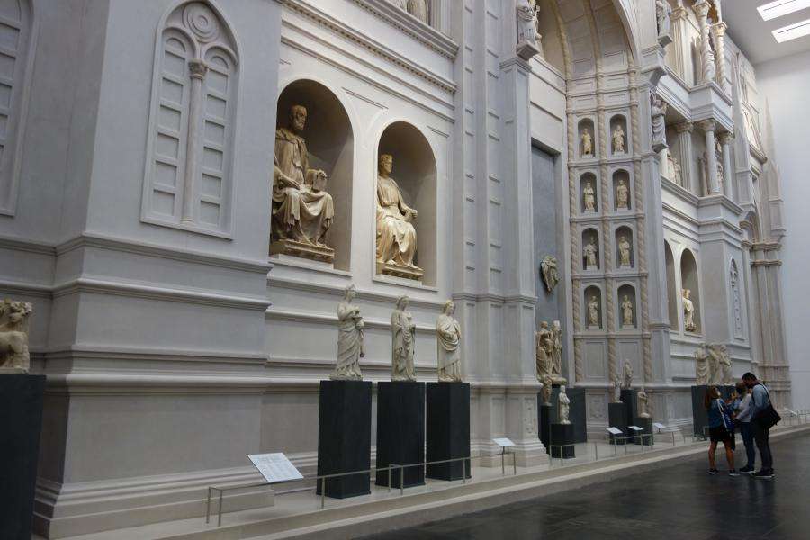 Museo dell'Opera ricostruzione facciata del duomo
