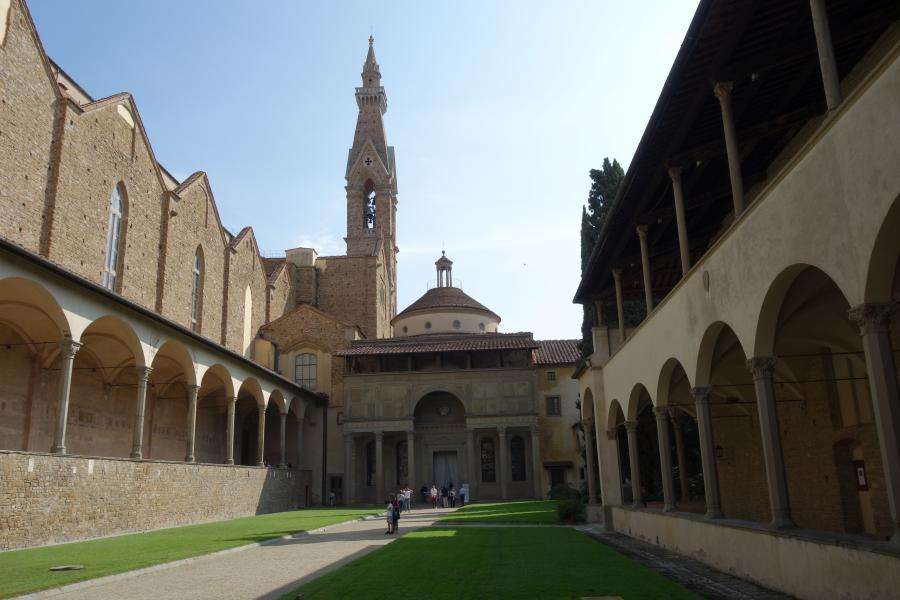 Chiostro di Santa Croce e Cappella dei Pazzi Firenze