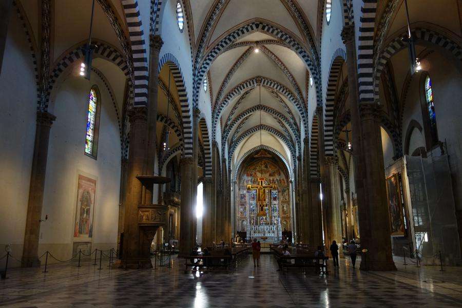 Navate di Santa Maria Novella a Firenze