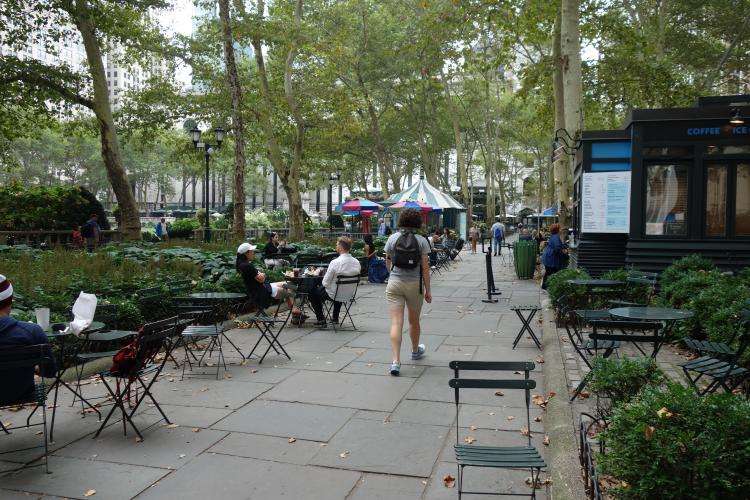 Bryant Park cosa vedere New York