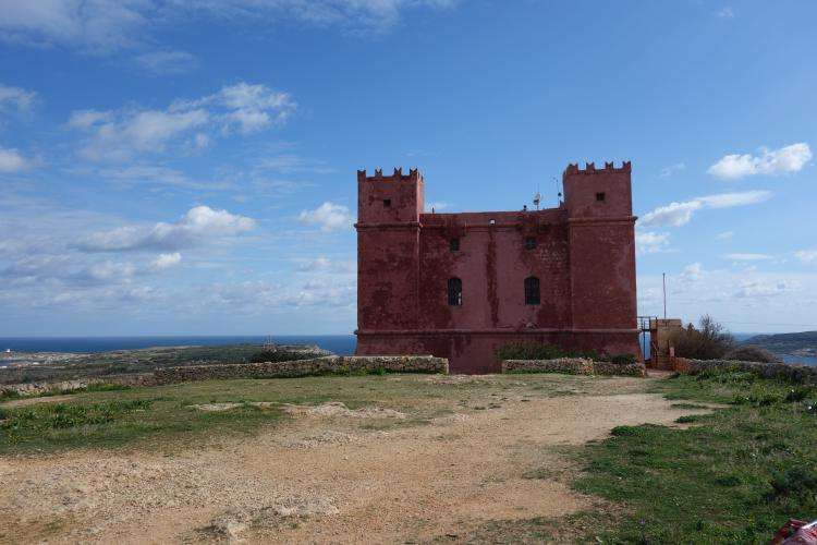 Torre Rossa di Malta cosa vedere