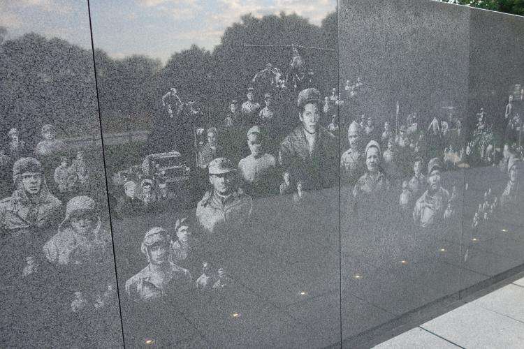 Memoriale dei veterani della guerra di Corea cosa vedere Washington