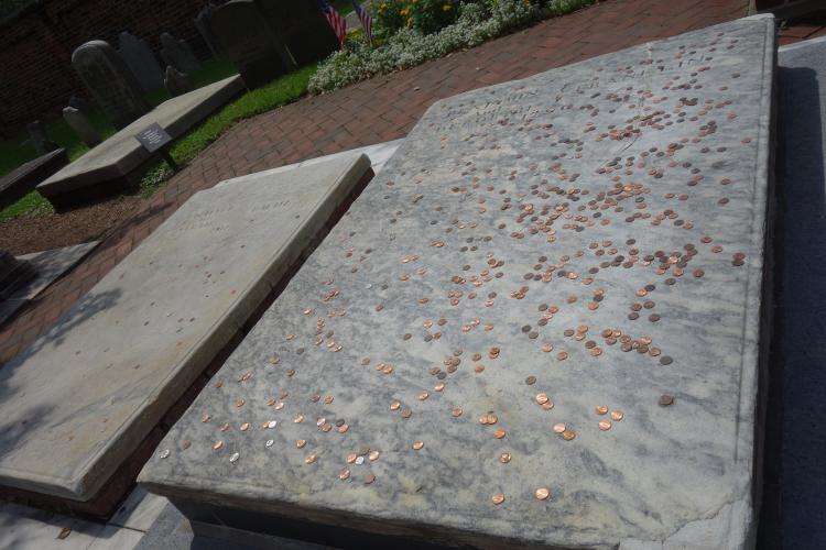 Benjamin Franklin tomba cosa vedere Philadelphia