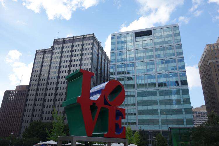 LOVE Park cosa vedere Philadelphia