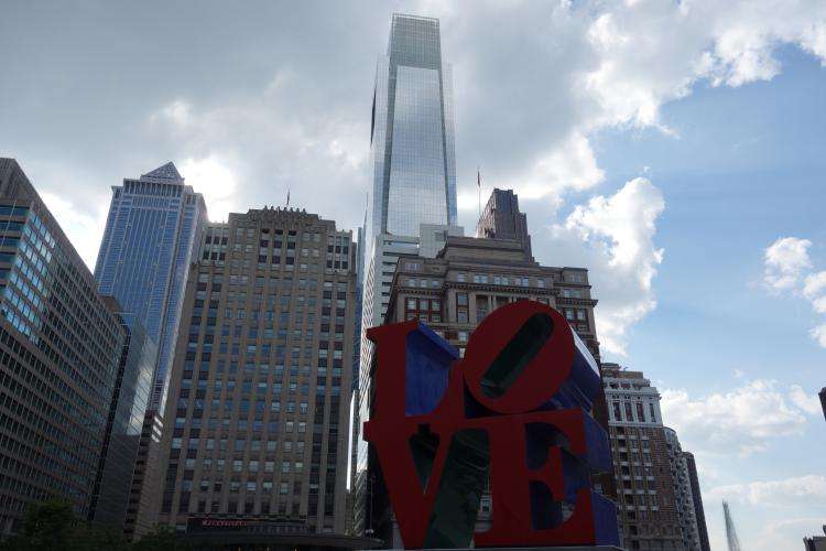 LOVE Park cosa vedere Philadelphia