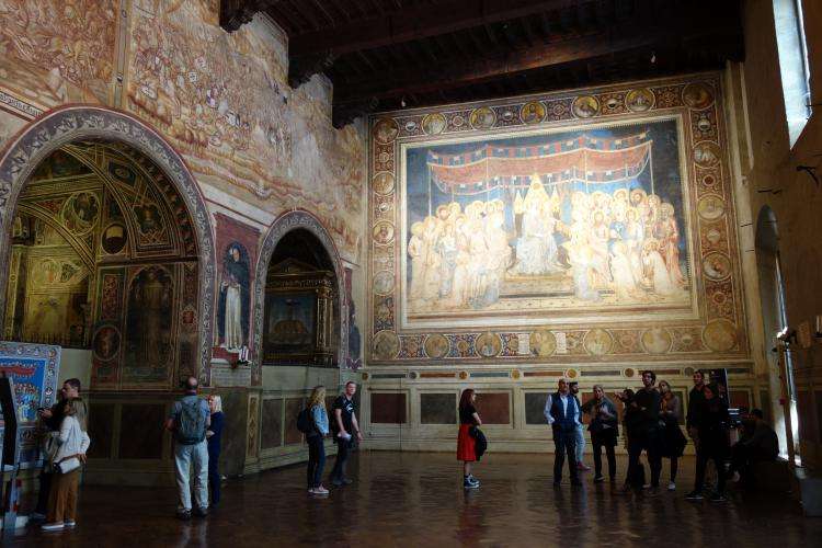 Sala del Mappamondo Siena cosa vedere