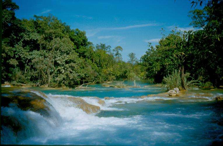 Agua Azul Cascate cosa vedere Chiapas Messico