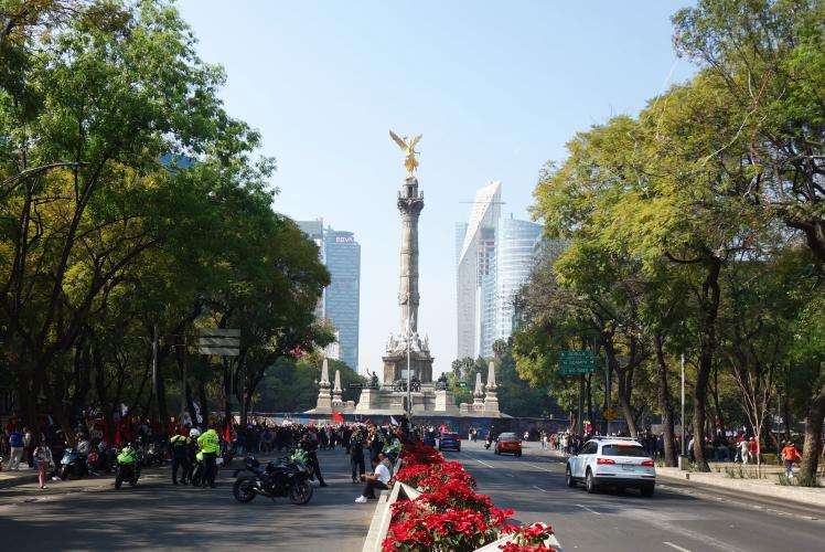 Paseo de la Reforma cosa vedere Città del Messico