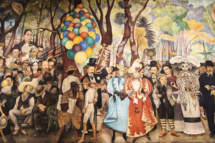 Murales Diego Rivera cosa vedere Città del Messico