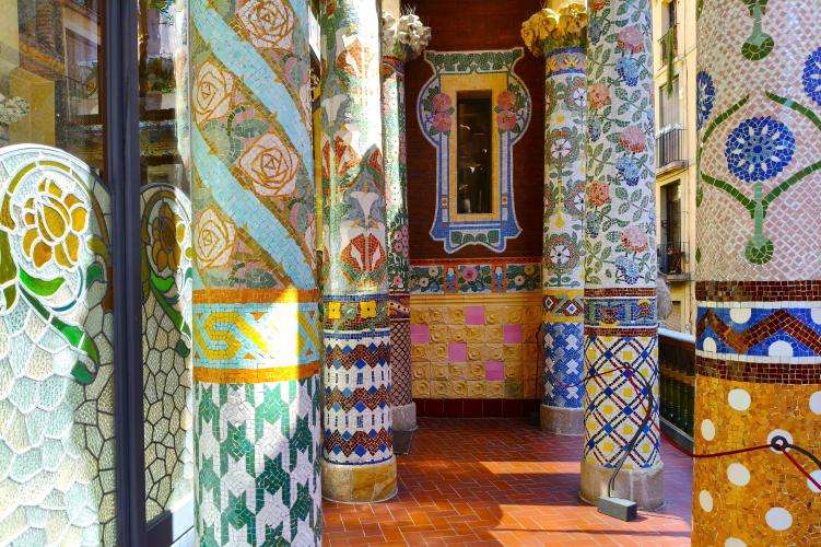 Palau de la Música Catalana cosa vedere Barcellona