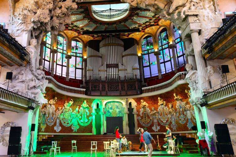 Palau de la Música Catalana cosa vedere Barcellona