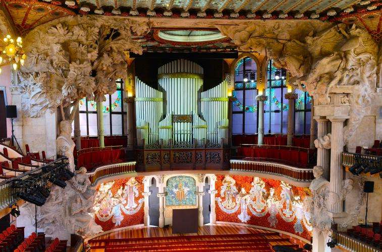 Palau de la Música Catalana cosa vedere Barcellona