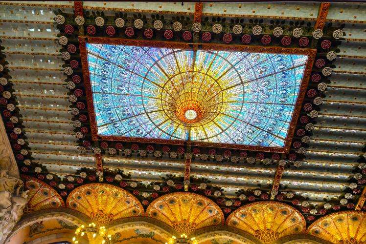 Palau de la Música Catalana cosa vedere Barcellona