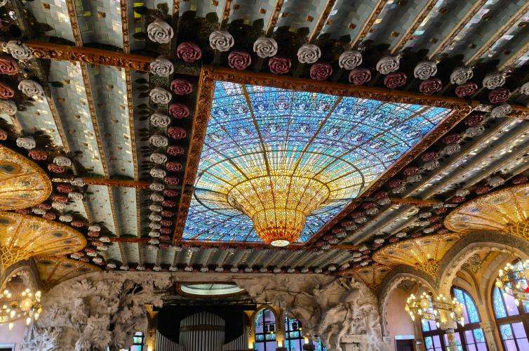 Palau de la Música Catalana cosa vedere Barcellona