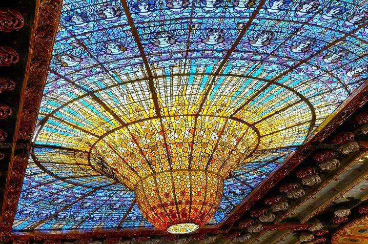 Palau de la Música Catalana cosa vedere Barcellona