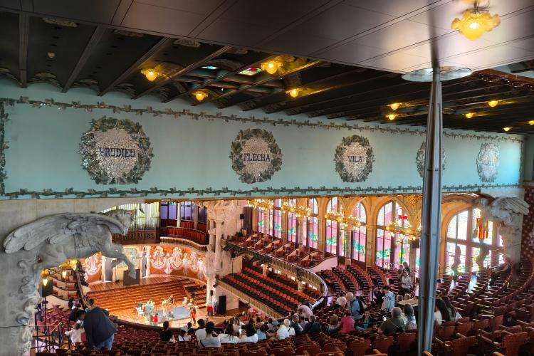 Palau de la Música Catalana cosa vedere Barcellona